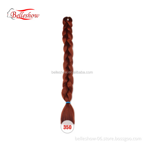 Factory 82inch 41inch 165g 82 inch jumbo braid  synthetic Ombre Braiding Hair